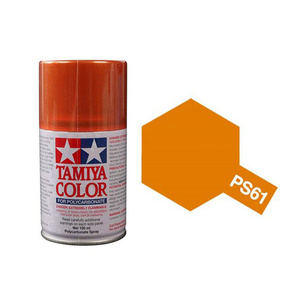 Tamiya PS-61 Metallic Orange Polycarbanate Spray Paint 100ml  86061