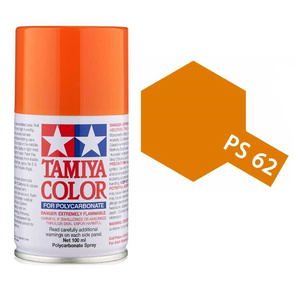 Tamiya PS-62 Pure Orange Spray Paint 100ml -  86062