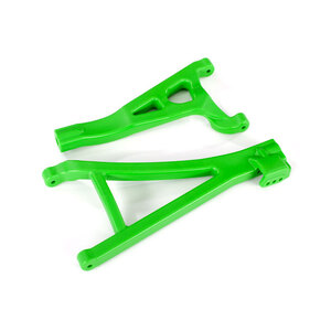 TRAXXAS 8631G: Suspension arms, green, front (right), heavy duty (upper (1)/ lower (1))