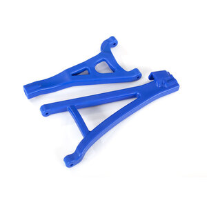 Traxxas 8632X: Suspension arms, blue, front (left), heavy duty (upper (1)/ lower (1)