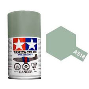 Tamiya AS-18 Light Gray (IJA) Spray Paint Item No: 86518