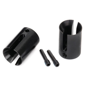 TRAXXAS 8652 Drive cup, machined steel (2)/ 4x17mm screw pins (2)
