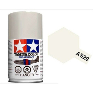 Tamiya AS-20 Insignia White Spray Paint Item No: 86520