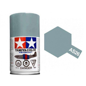 Tamiya AS-26 Light Ghost Grey Spray Paint Item No: 86526