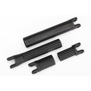 TRAXXAS 8655  Half shafts, center (internal splined (2)/ external splined (2)) (plastic parts only)