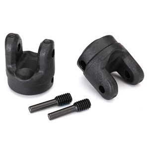 TRAXXAS 8658 Yokes, transmission (2)/ 4x15mm screw pins (2)