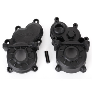 TRAXXAS 8691 Gearbox halves (front & rear)/ idler gear shaft