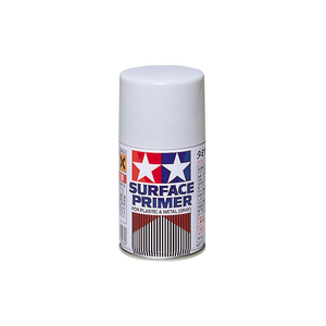 Tamiya 87026 Grey Surface Primer Spray Can for Plastic & Metal (100mL)