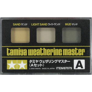 Tamiya  87079 - Weathering Master A Set - Sand, Light Sand, Mud