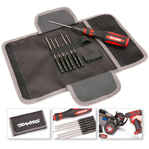 TRAXXAS 8711: 7-Piece Metric Hex Bit Master Tool Set