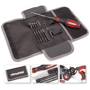 TRAXXAS 8712: 7-Piece Metric Hex and Nut Driver Essentials Tool Set