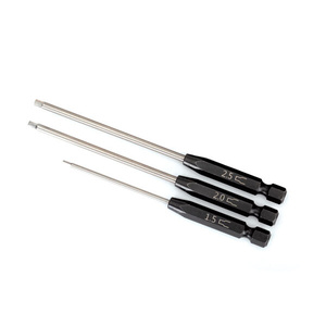 TRAXXAS 8715: Speed Bit Set, hex driver, 3-piece straight (1.5mm, 2.0mm, 2.5mm), 1/4" drive