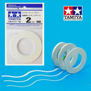 Tamiya Masking Tape For Curves 2mm  87177