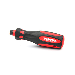 TRAXXAS 8720: Speed bit handle, premium, large (rubber overmold)