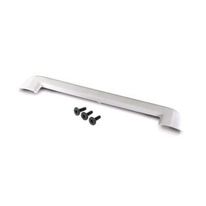 TRAXXAS 8912A: Tailgate protector, white/ 3x15mm flat-head screw (4)