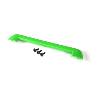 TRAXXAS 8912G: Tailgate protector, green/ 3x15mm flat-head screw (4)