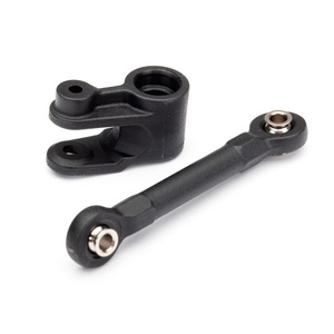 TRAXXAS 8947: Servo horn, steering/ linkage, steering (46mm, assembled with pivot balls)