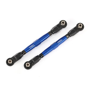 Traxxas 8948X Toe links, front (TUBES blue-anodized, 7075-T6