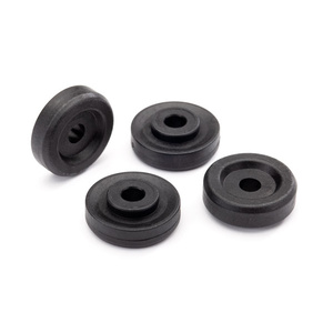 TRAXXAS 8957 Wheel washers, black (4)