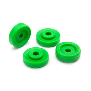 TRAXXAS 8957G: Wheel washers, green (4pk)