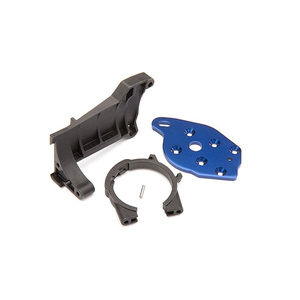 TRAXXAS 8960: Motor mounts (front and rear)/ pin (1)