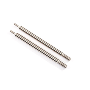 TRAXXAS 8963: Shock shaft, 72mm (GT-Maxx®) (steel, chrome finish) (2)
