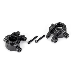 Traxxas 9037 Extreme Heavy-Duty Steering Blocks, Black, 2pcs