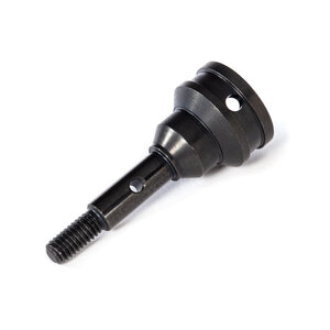 TRAXXAS 9054X: Stub axle, front, steel-splined constant velocity (1)