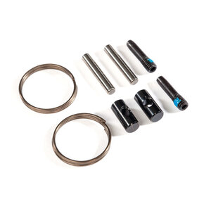 TRAXXAS 9058X: Rebuild kit, steel-splined constant-velocity driveshafts (includes pins and hardware for one axle shaft)