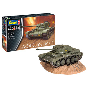 Revell 03317 A-34 Comet Mk.1 1:76 Scale Model