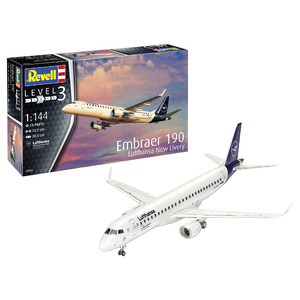 Revell 03883 Embraer 190 Lufthansa "New Livery" 1:44 Scale Model