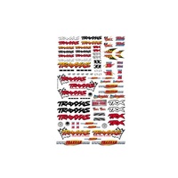 TRAXXAS 9950: Official Team TRAXXAS racing decal set (flag logo/ 6-colour)