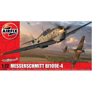 Airfix A01008A Messerschmitt Bf109E-4 1:72 Scale Plastic Model Kit