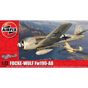 Airfix A01020A Focke-Wulf Fw190A-8 1/72 Scale Model Plane
