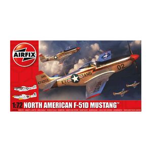 Airfix A02047A North American F-51D Mustang 1/72 Scale Plastic Model Kit