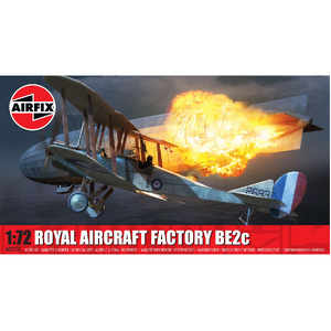 Airfix A02101 Royal Aircraft Factory BE2c 1/72 Scale Plastic Model Kit