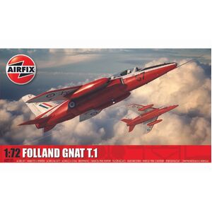 Airfix A02105 Folland Gnat T.1 1:72 Scale Plastic Model Kit