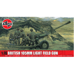 Airfix A02332 British 105mm Light Field Gun 1/76 Scale Plastic Model Kit