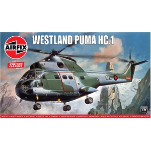 Airfix Westland Puma HC.11/72 Scale Model Kit  - A03021V