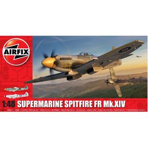 Airfix A05135 Supermarine Spitfire FR Mk.XIV 1:48 Scale Plastic Model Kit