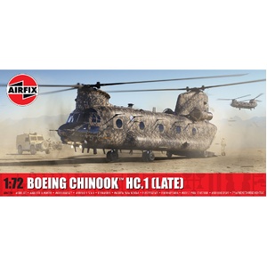 Airfix A06024 Boeing Chinook HC.1 (Late) 1/72 Scale Plastic Model Kit