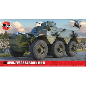 Airfix A1385 Alvis FV603 Saracen Mk.5 1/35 Scale Model Kit