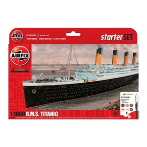 Airfix A55314 RMS Titanic Starter Set Model 1:1000 Scale Model Ship