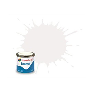 Humbrol  22 White Gloss - 14ml Enamel Paint  AA0240