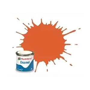 Humbrol No. 82 Orange Lining Matt Enamel Paint 14ml - AA0905 