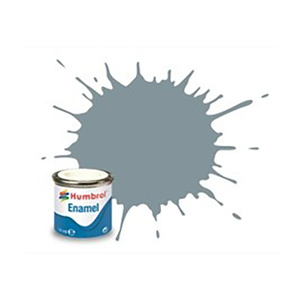 Humbrol 87 Steel Grey Matt - 14ml Enamel Paint  AA0967