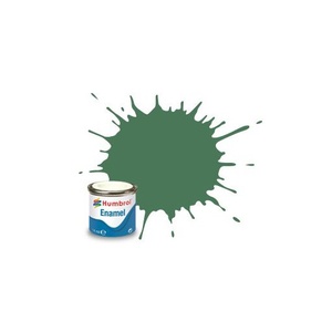 Humbrol 101 Mid Green Matt - 14ml Enamel Paint