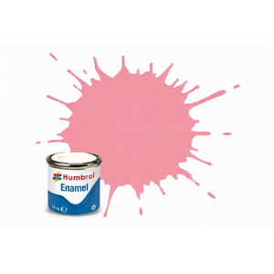 Humbrol No.200 Pink Gloss Enamel Paint 14ml - AA6389 