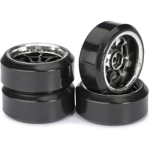 Absima Drift Wheels & Tyres For 1/10 RC Drift Car Qty 4 - 2510045 