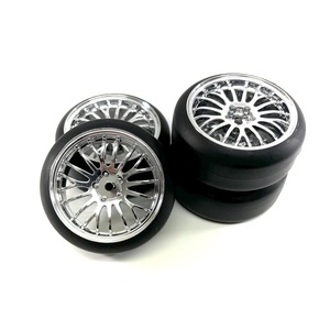 Absima 1/10 Drift Wheel Set The Pimp Chrome 4pcs AB2510053
